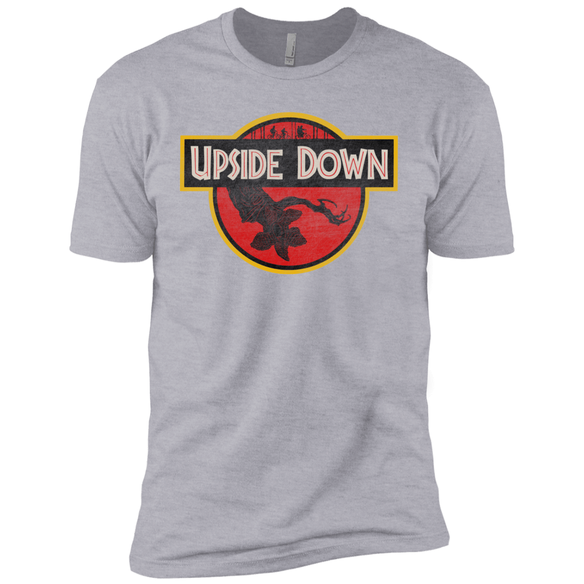 T-Shirts Heather Grey / X-Small Upside Down Men's Premium T-Shirt