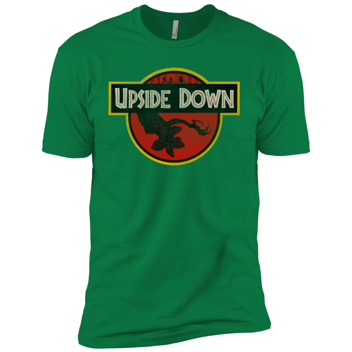 T-Shirts Kelly Green / X-Small Upside Down Men's Premium T-Shirt