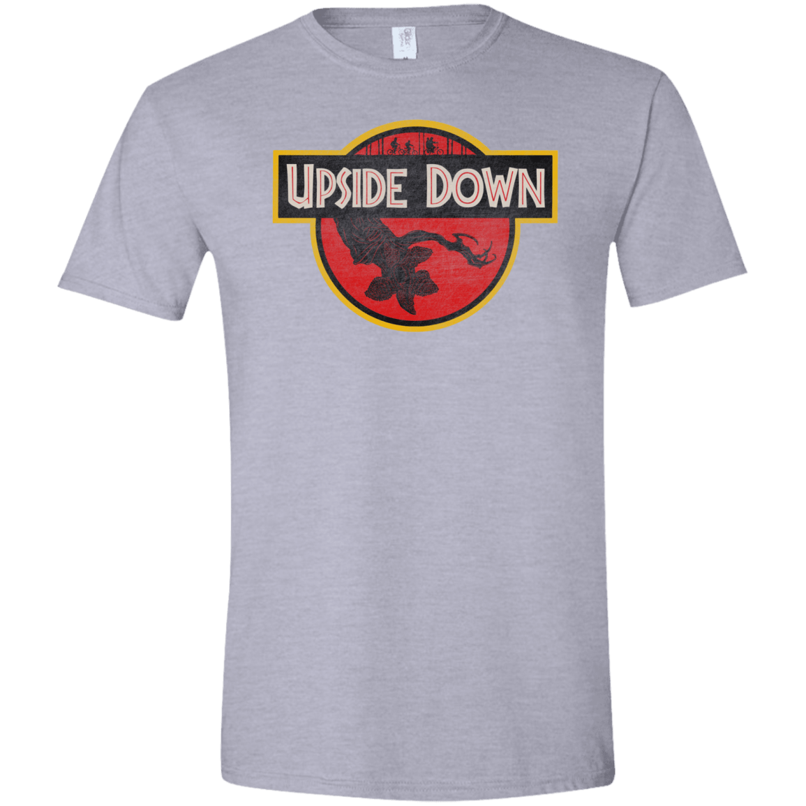 T-Shirts Sport Grey / X-Small Upside Down Men's Semi-Fitted Softstyle