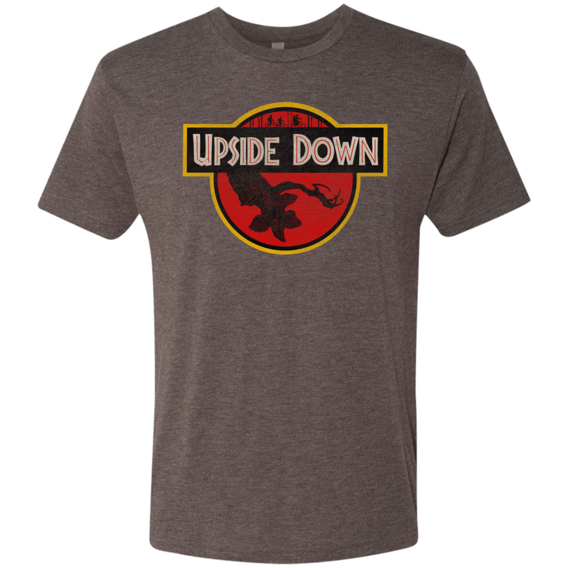 T-Shirts Macchiato / S Upside Down Men's Triblend T-Shirt