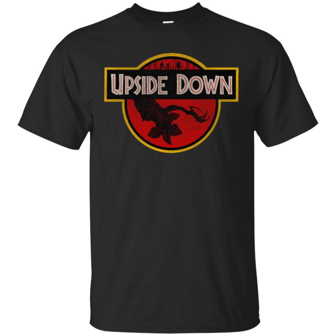 T-Shirts Black / S Upside Down T-Shirt