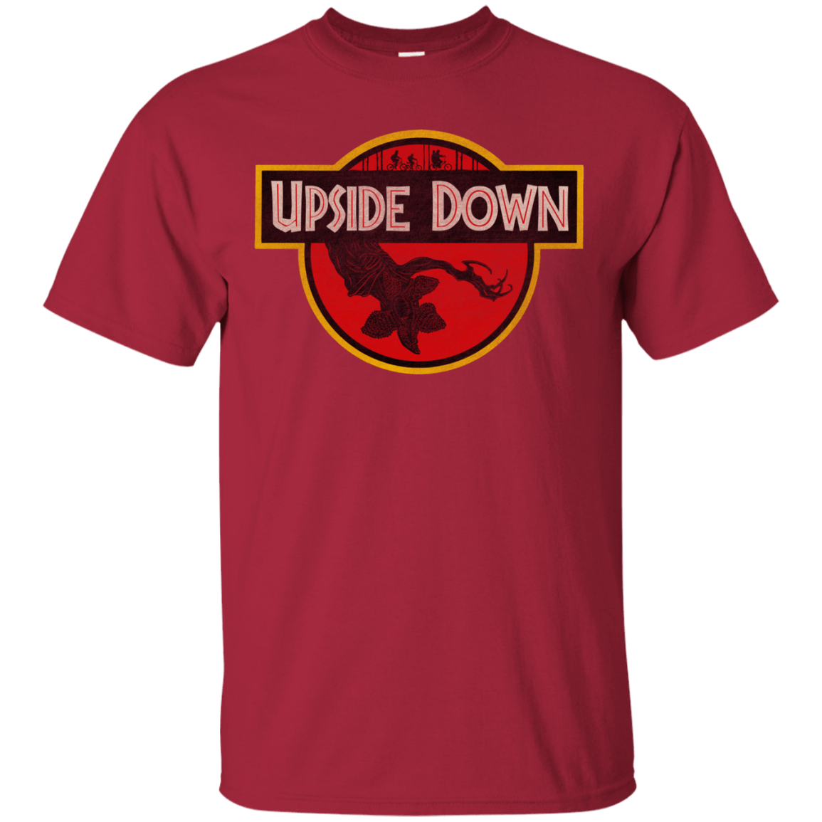 T-Shirts Cardinal / S Upside Down T-Shirt