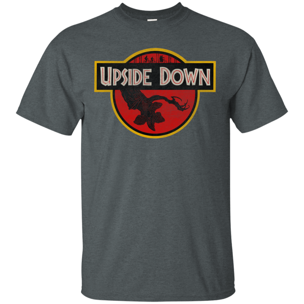 T-Shirts Dark Heather / S Upside Down T-Shirt