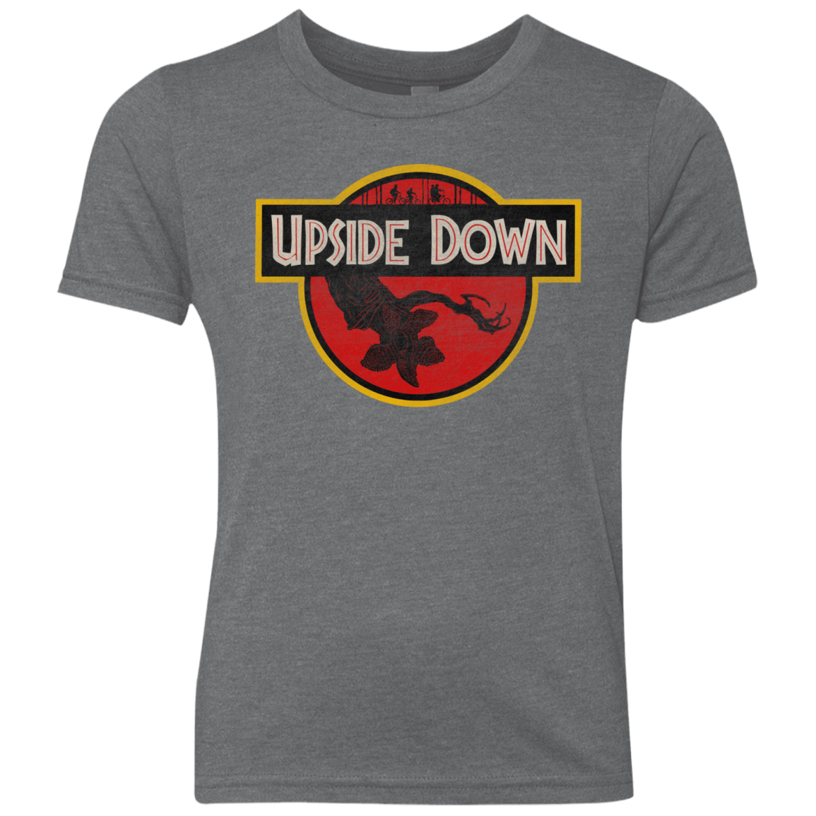 T-Shirts Premium Heather / YXS Upside Down Youth Triblend T-Shirt