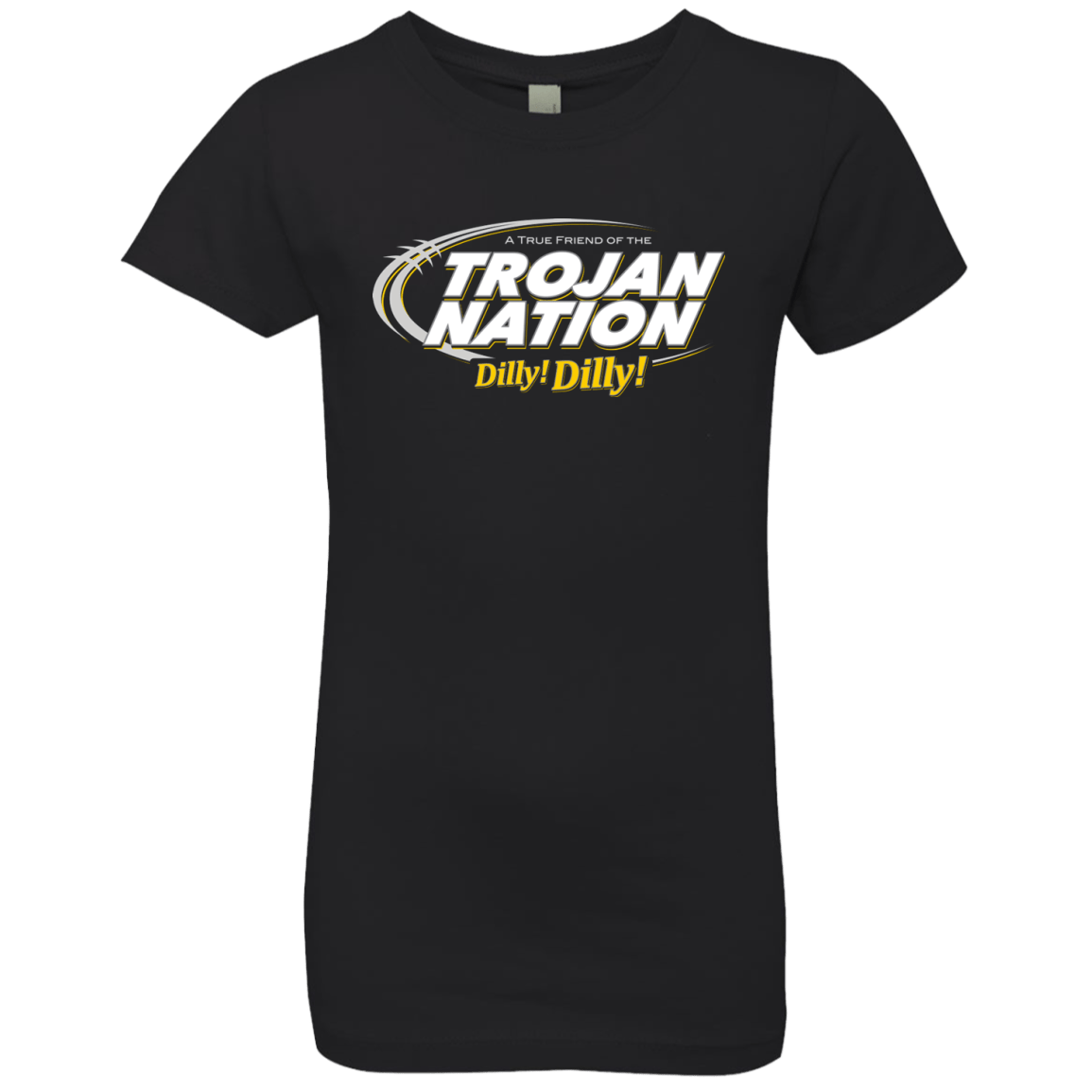 T-Shirts Black / YXS USC Dilly Dilly Girls Premium T-Shirt