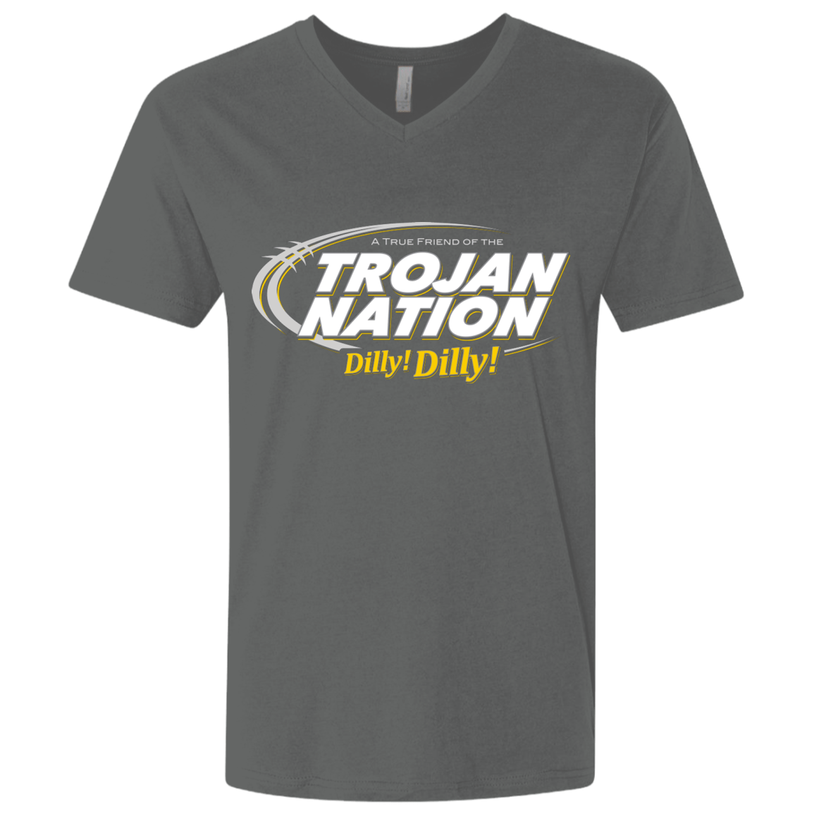 T-Shirts Heavy Metal / X-Small USC Dilly Dilly Men's Premium V-Neck