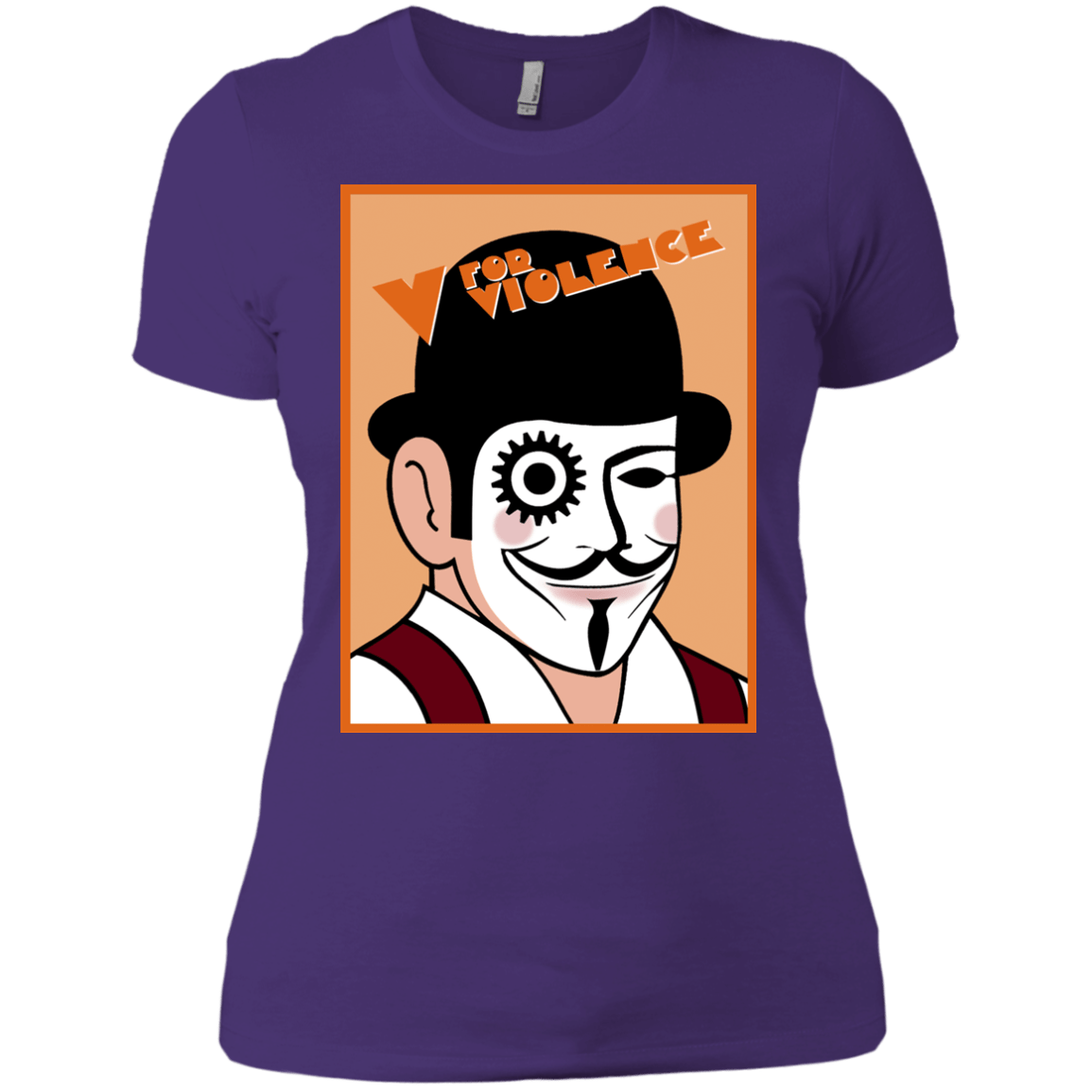 T-Shirts Purple / X-Small V for Violence Women's Premium T-Shirt