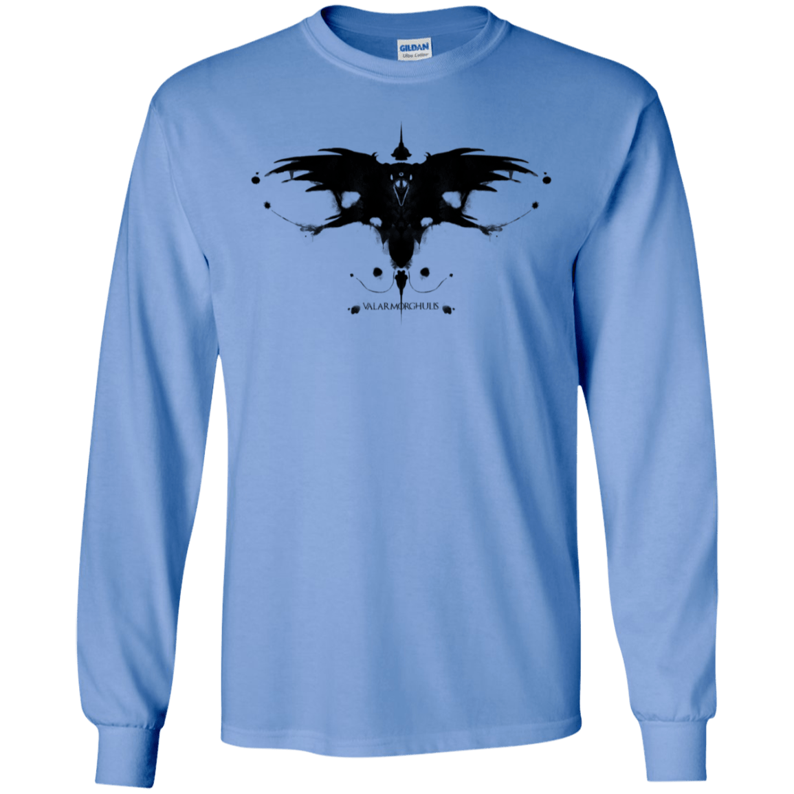 T-Shirts Carolina Blue / S Valar Morghulis Men's Long Sleeve T-Shirt