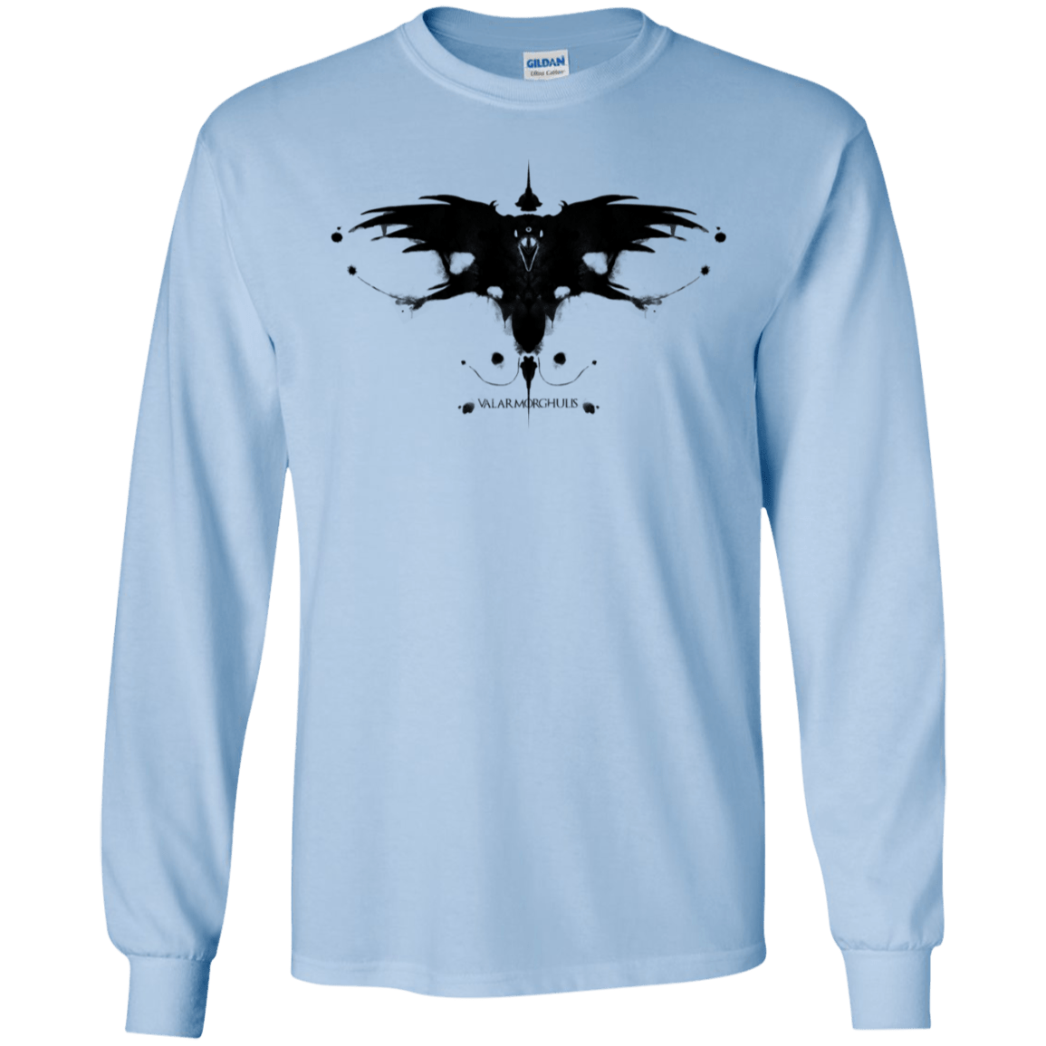 T-Shirts Light Blue / S Valar Morghulis Men's Long Sleeve T-Shirt