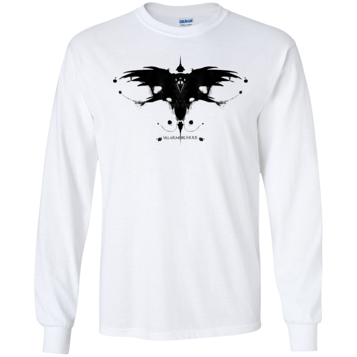 T-Shirts White / S Valar Morghulis Men's Long Sleeve T-Shirt