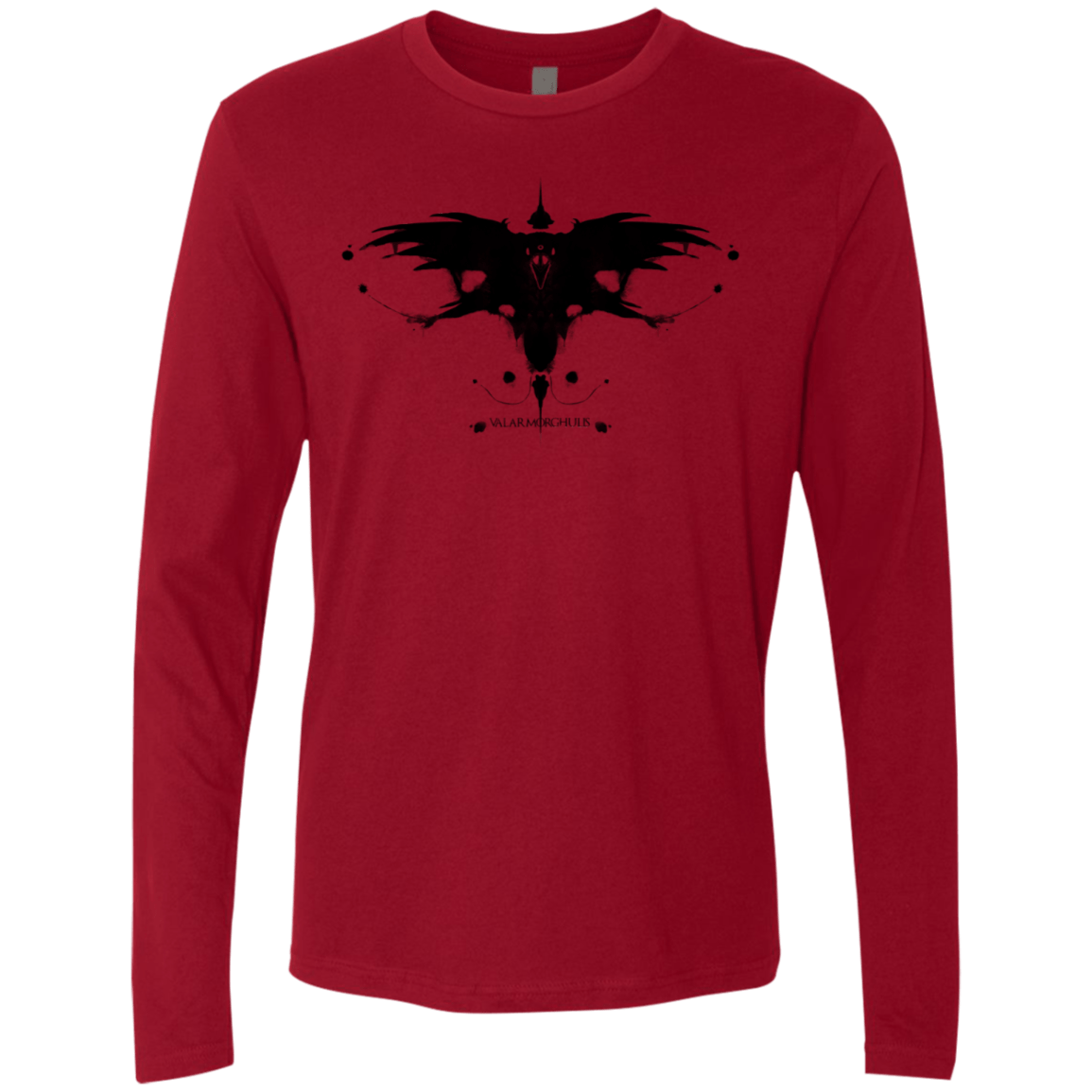 T-Shirts Cardinal / S Valar Morghulis Men's Premium Long Sleeve