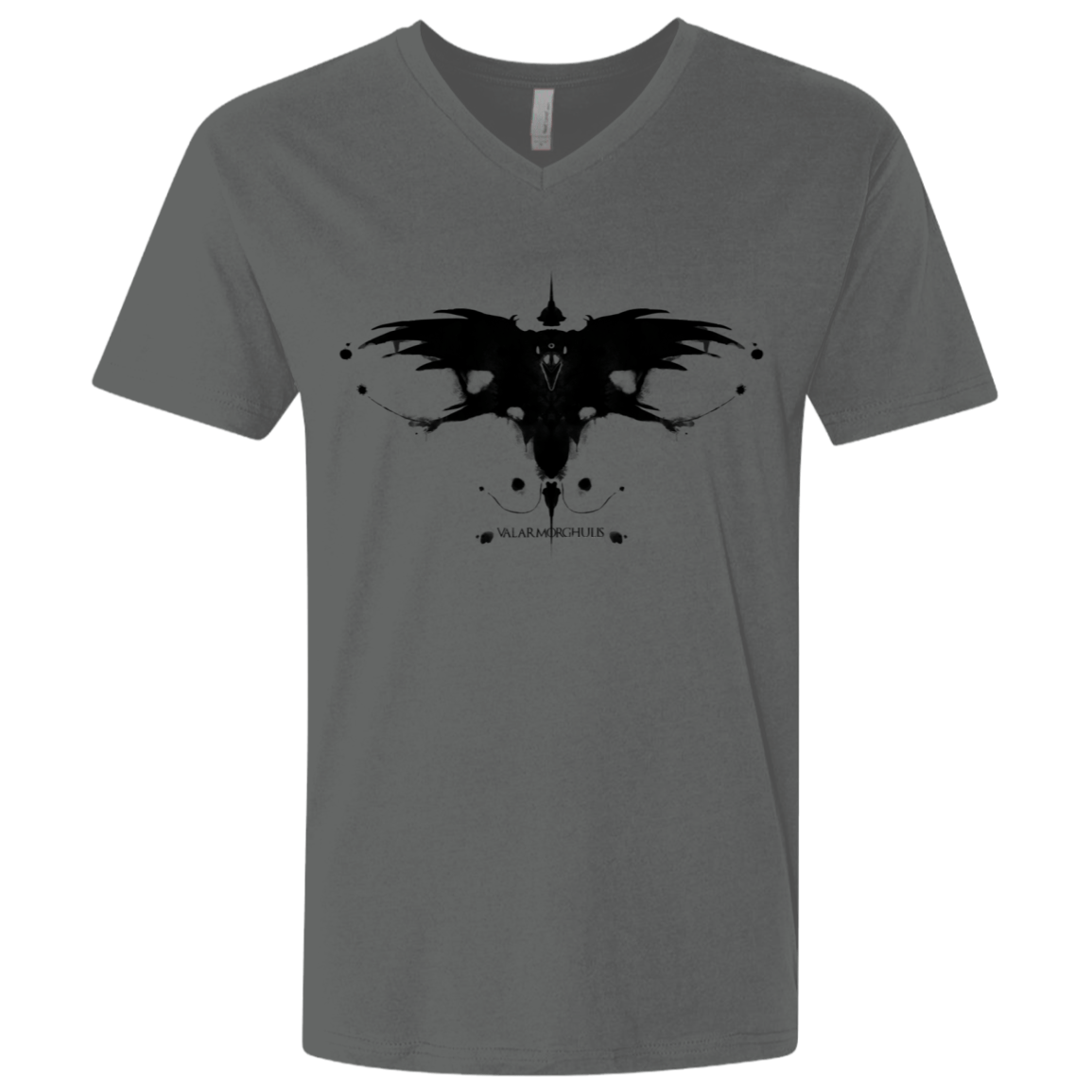 T-Shirts Heavy Metal / X-Small Valar Morghulis Men's Premium V-Neck