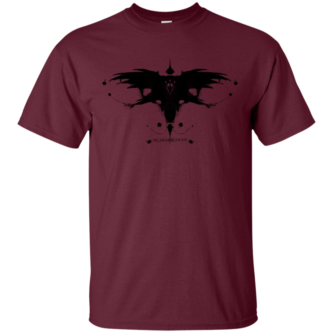 T-Shirts Maroon / S Valar Morghulis T-Shirt