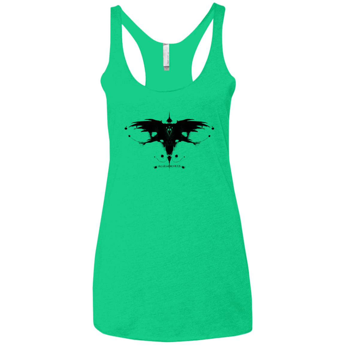 T-Shirts Envy / X-Small Valar Morghulis Women's Triblend Racerback Tank