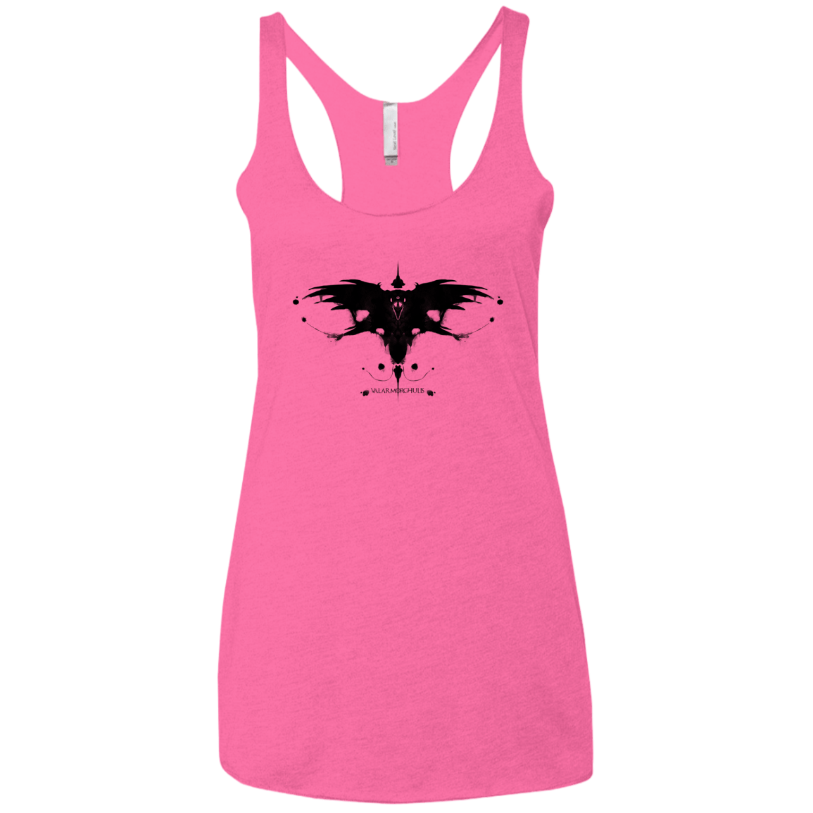 T-Shirts Vintage Pink / X-Small Valar Morghulis Women's Triblend Racerback Tank