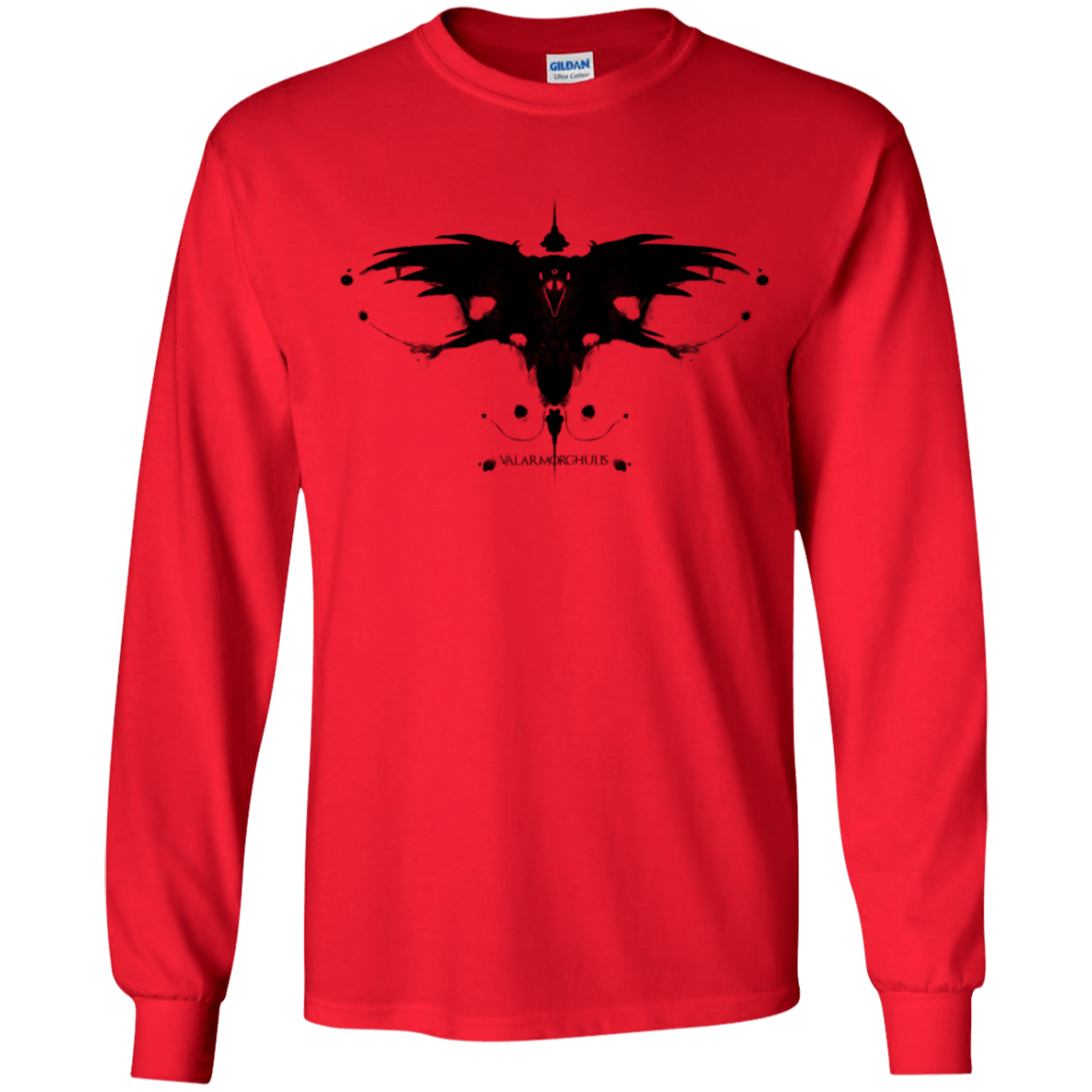 T-Shirts Red / YS Valar Morghulis Youth Long Sleeve T-Shirt