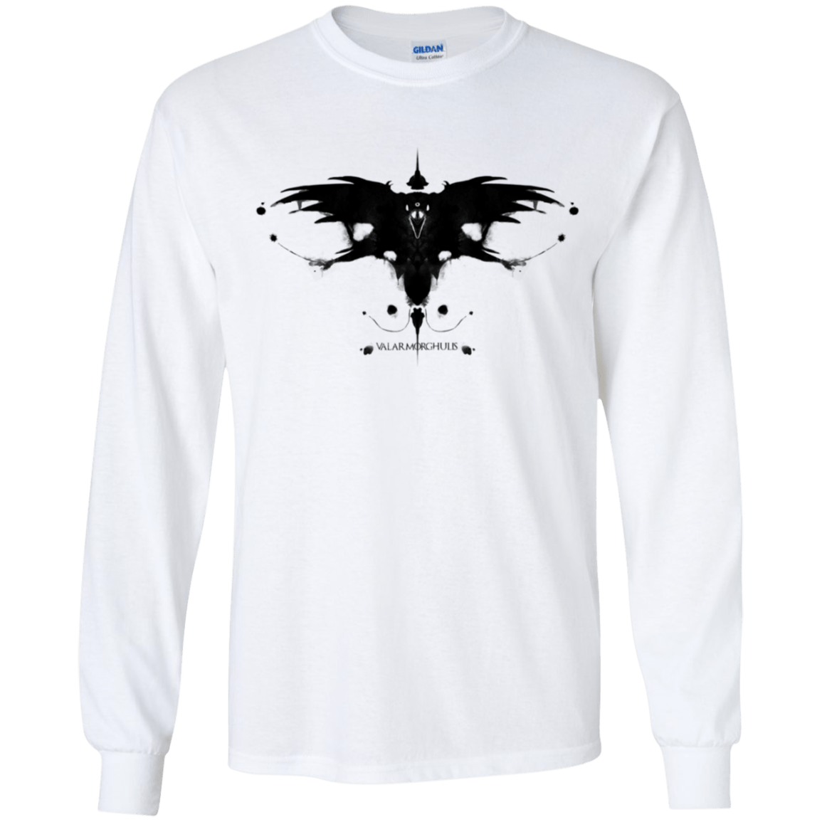 T-Shirts White / YS Valar Morghulis Youth Long Sleeve T-Shirt