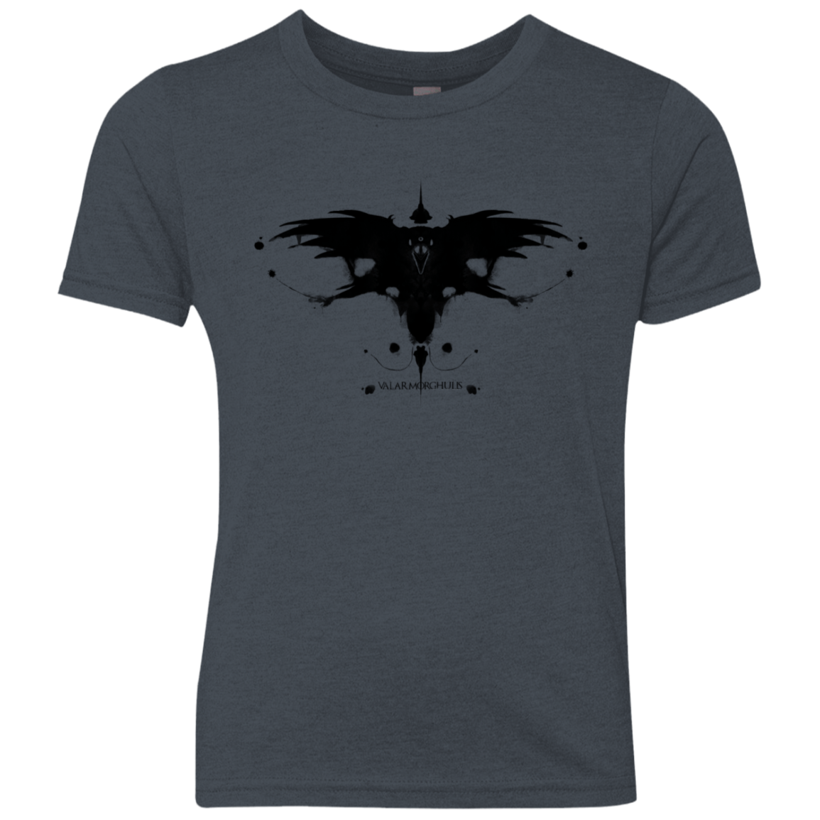 T-Shirts Vintage Navy / YXS Valar Morghulis Youth Triblend T-Shirt