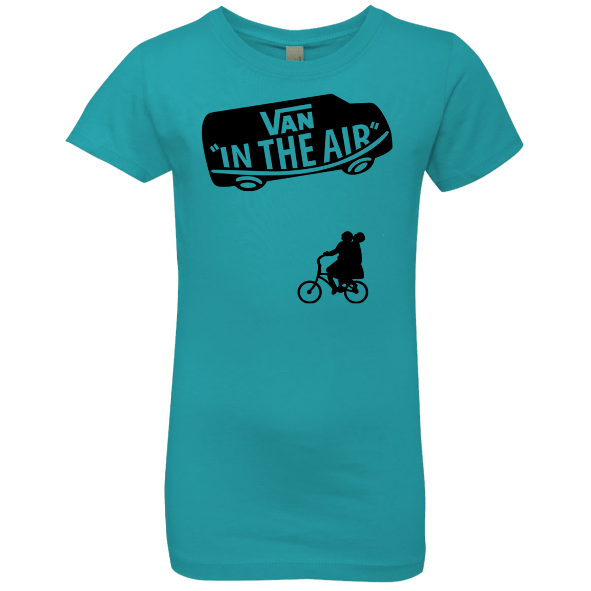 T-Shirts Tahiti Blue / YXS Van in the Air Girls Premium T-Shirt