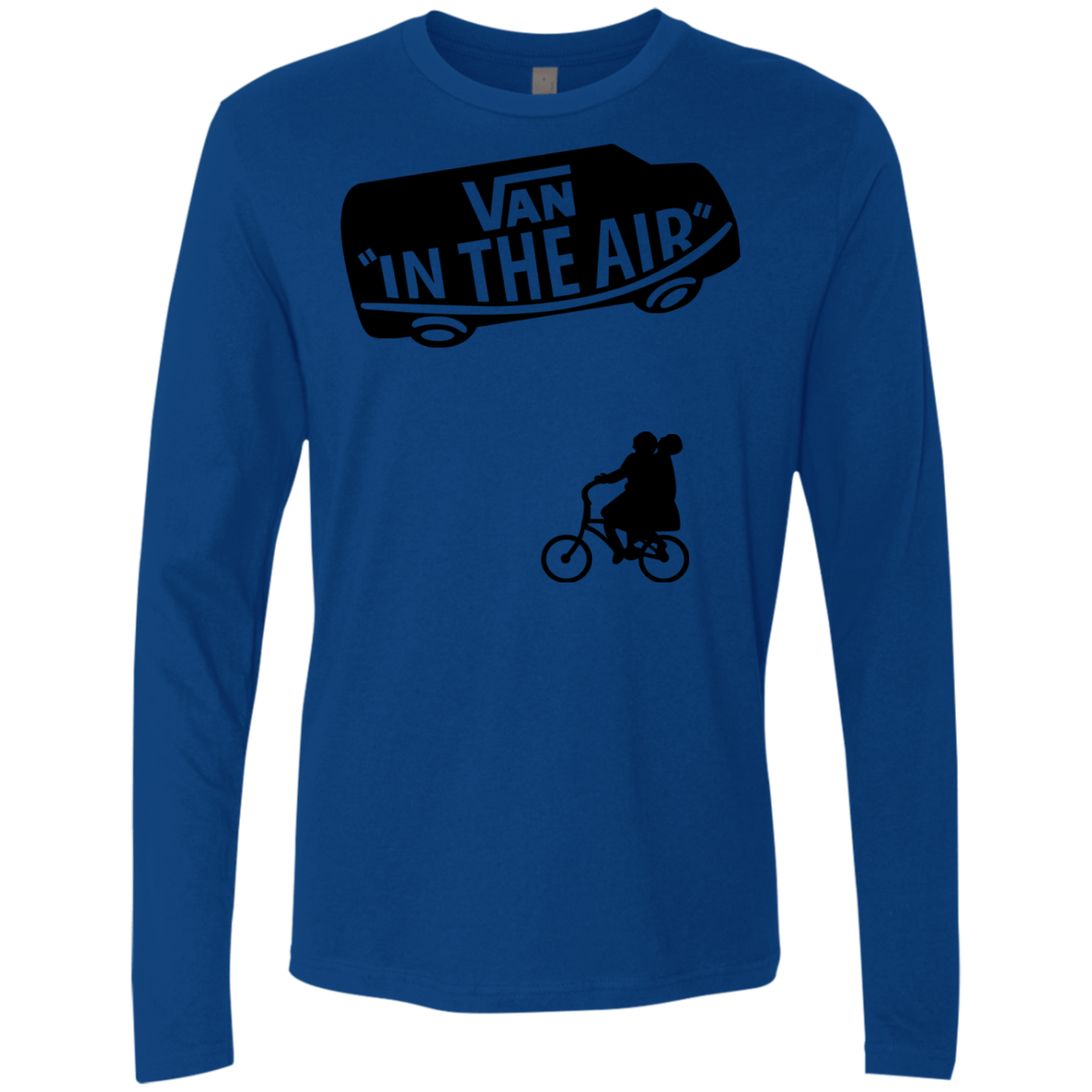 T-Shirts Royal / S Van in the Air Men's Premium Long Sleeve