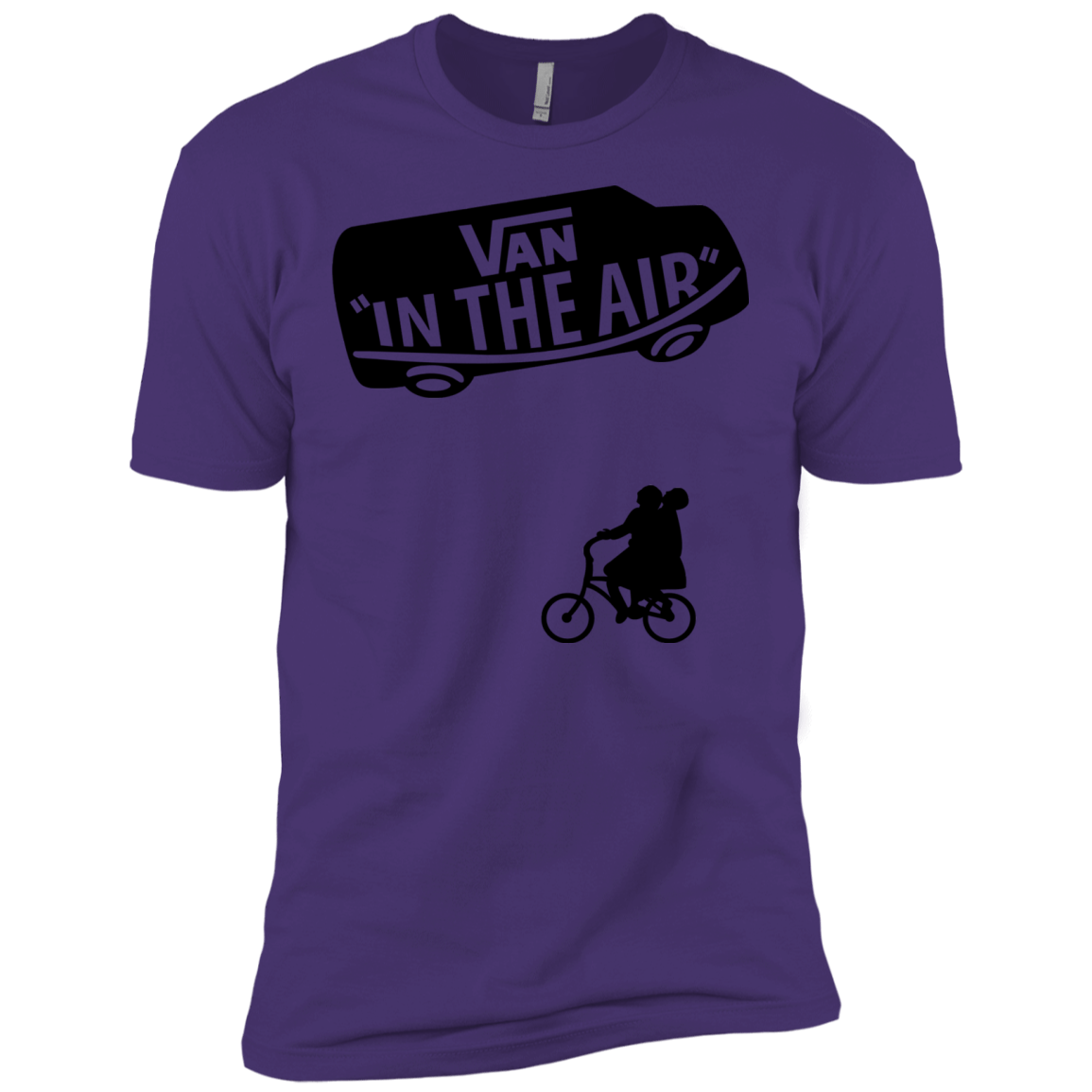 T-Shirts Purple Rush/ / X-Small Van in the Air Men's Premium T-Shirt
