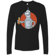 T-Shirts Black / Small Vault bot Men's Premium Long Sleeve