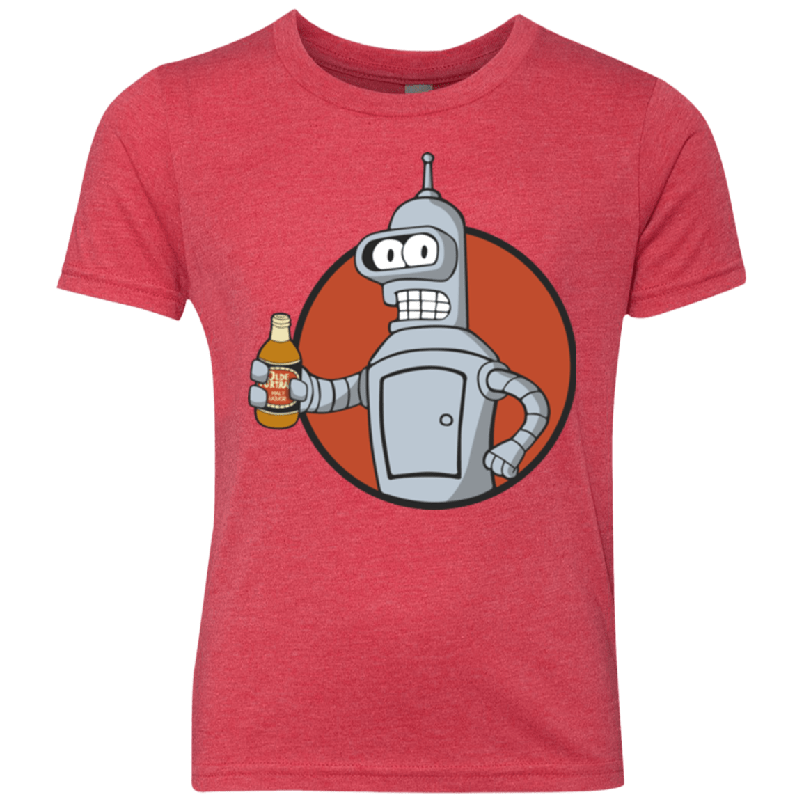 T-Shirts Vintage Red / YXS Vault bot Youth Triblend T-Shirt
