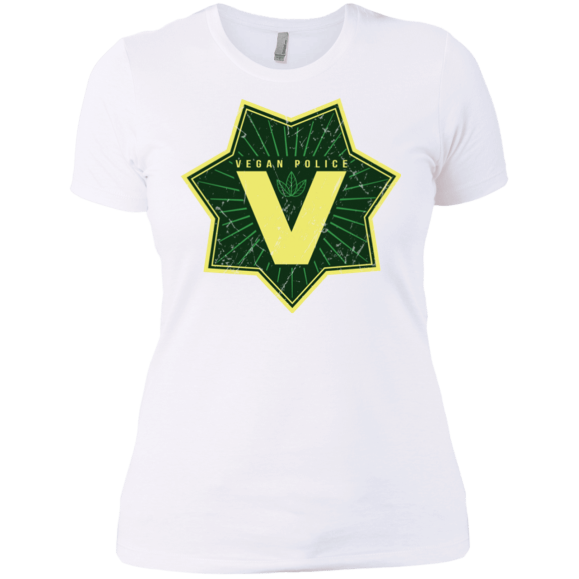 T-Shirts White / X-Small Vegan Police Women's Premium T-Shirt