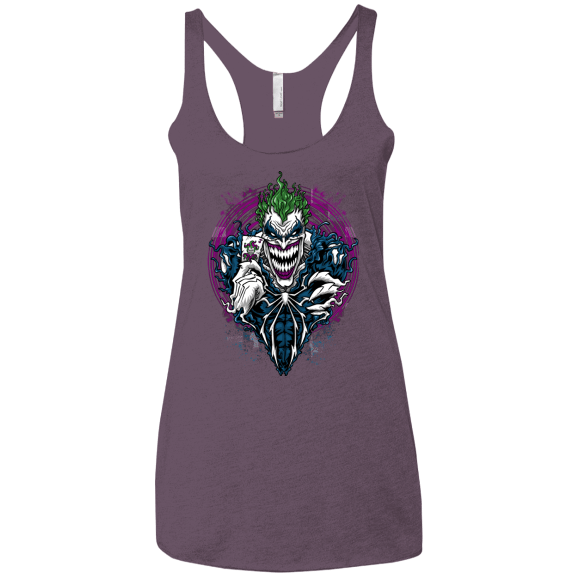 T-Shirts Vintage Purple / X-Small Venomous Joke Women's Triblend Racerback Tank
