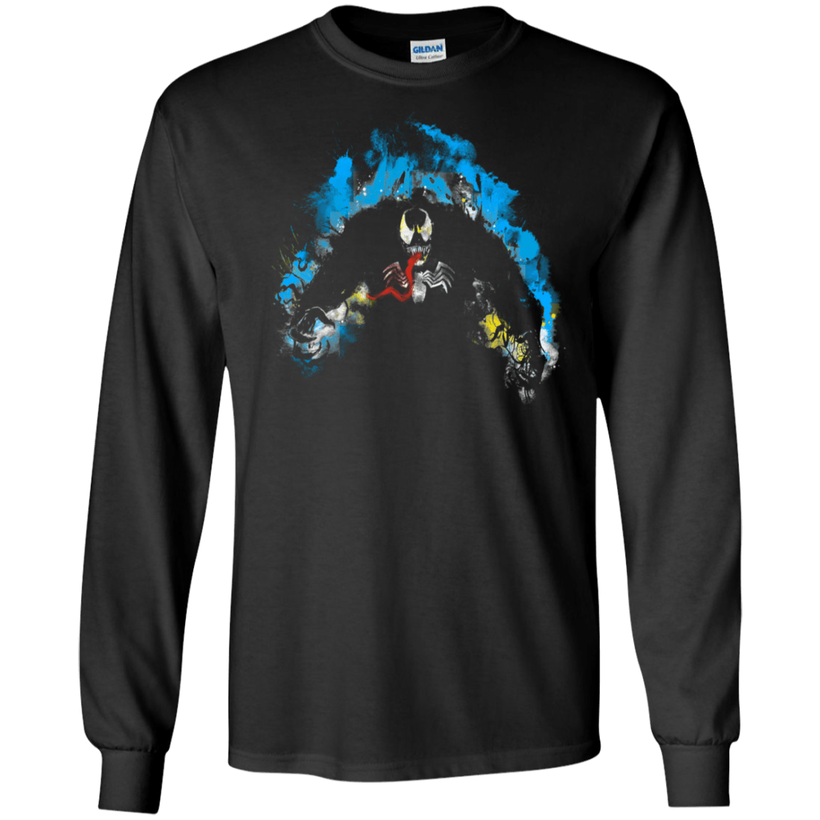 T-Shirts Black / S Venomous Men's Long Sleeve T-Shirt