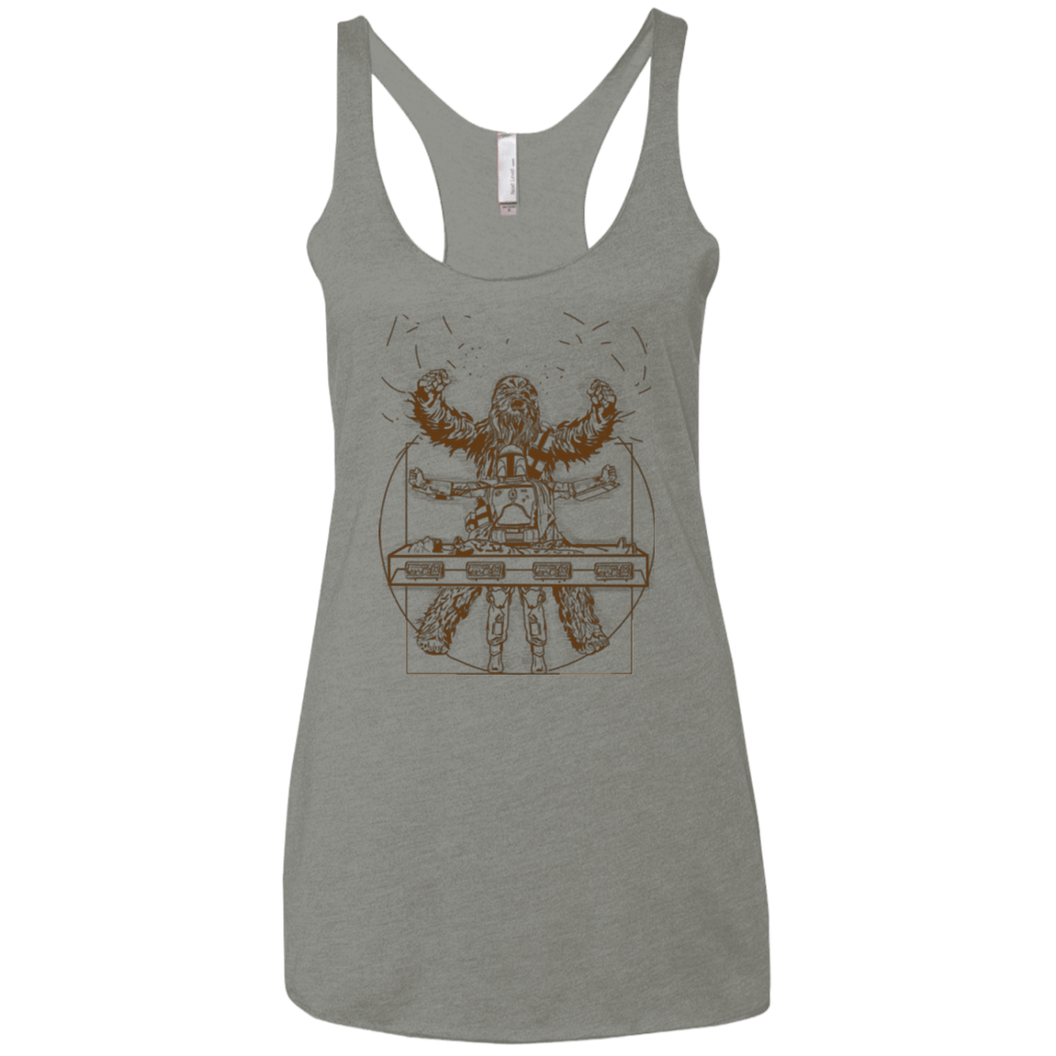 T-Shirts Venetian Grey / X-Small Victory or Death Women's Triblend Racerback Tank