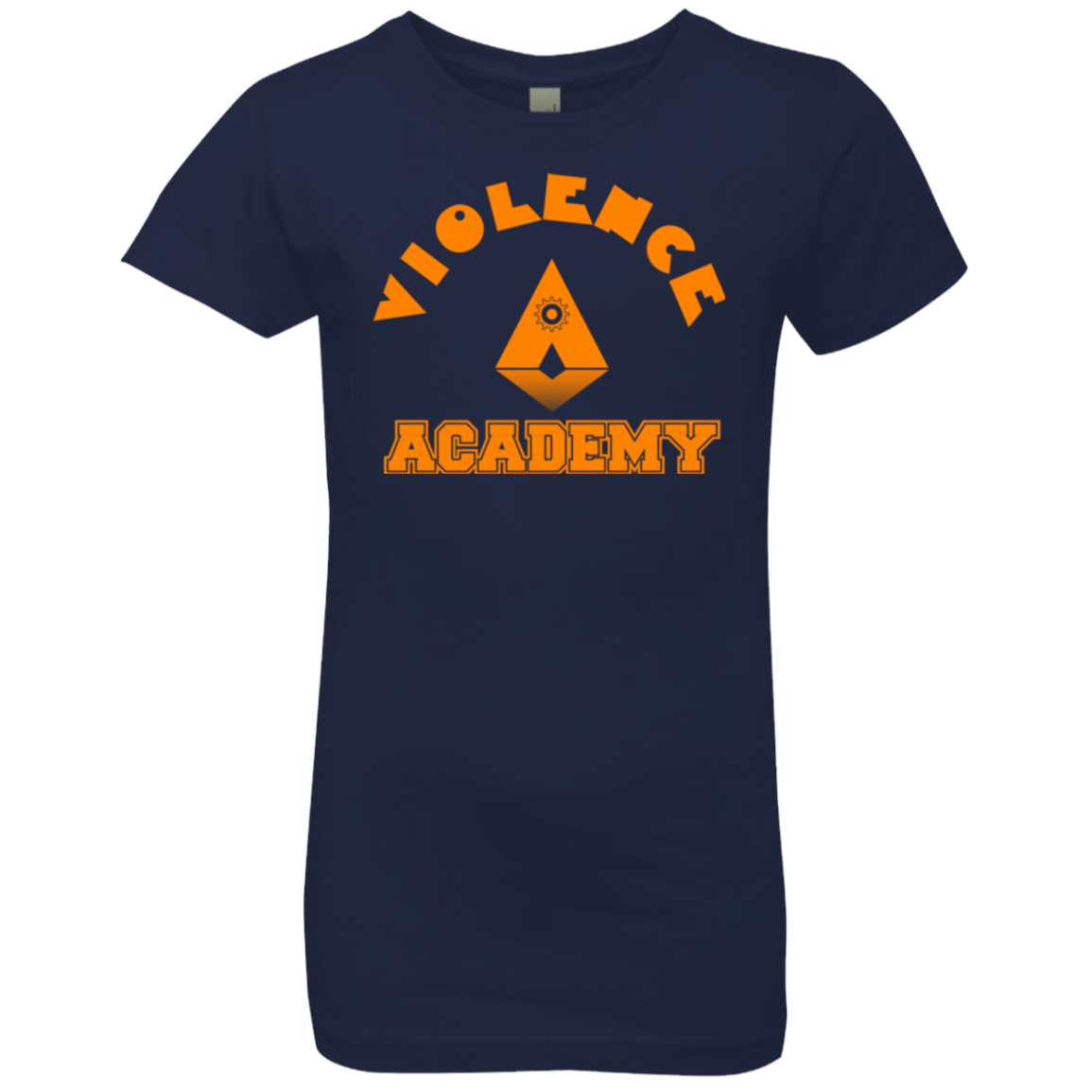 T-Shirts Midnight Navy / YXS Violence Academy Girls Premium T-Shirt
