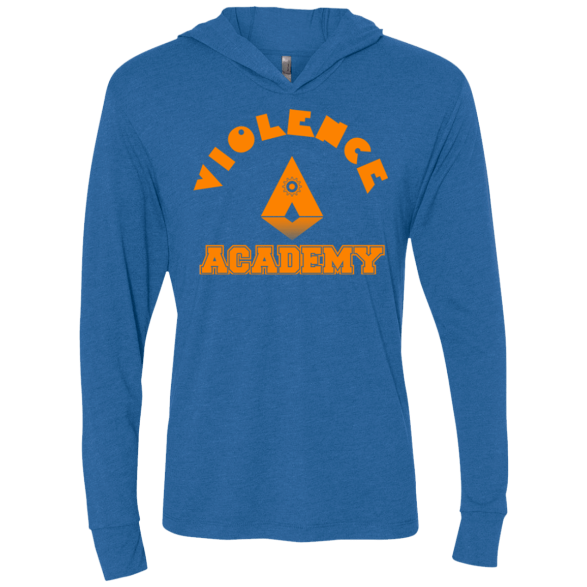 T-Shirts Vintage Royal / X-Small Violence Academy Triblend Long Sleeve Hoodie Tee