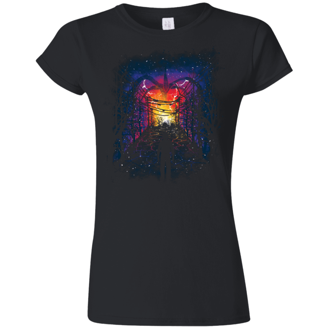 T-Shirts Black / S Visions Junior Slimmer-Fit T-Shirt