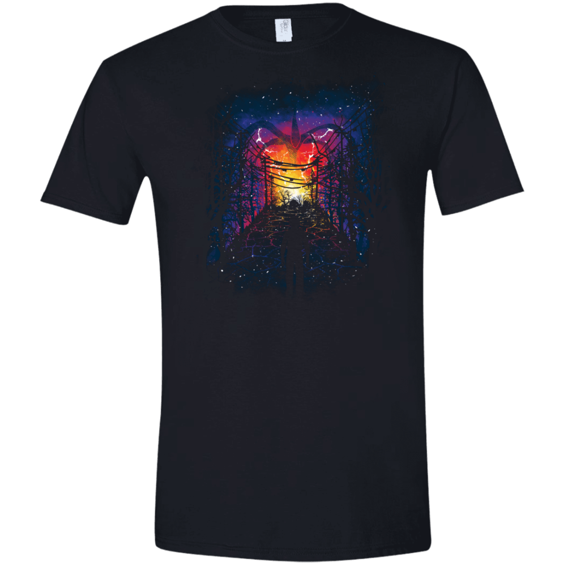 T-Shirts Black / X-Small Visions Men's Semi-Fitted Softstyle