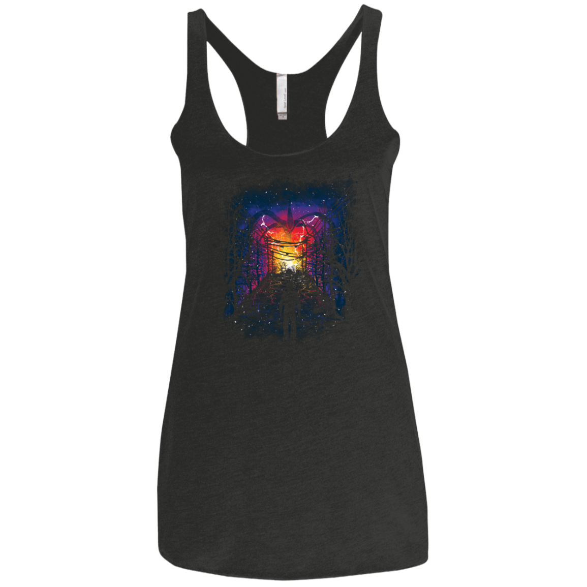 T-Shirts Vintage Black / X-Small Visions Women's Triblend Racerback Tank