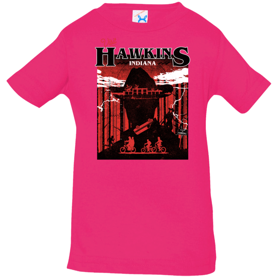T-Shirts Hot Pink / 6 Months Visit Hawkins Infant Premium T-Shirt