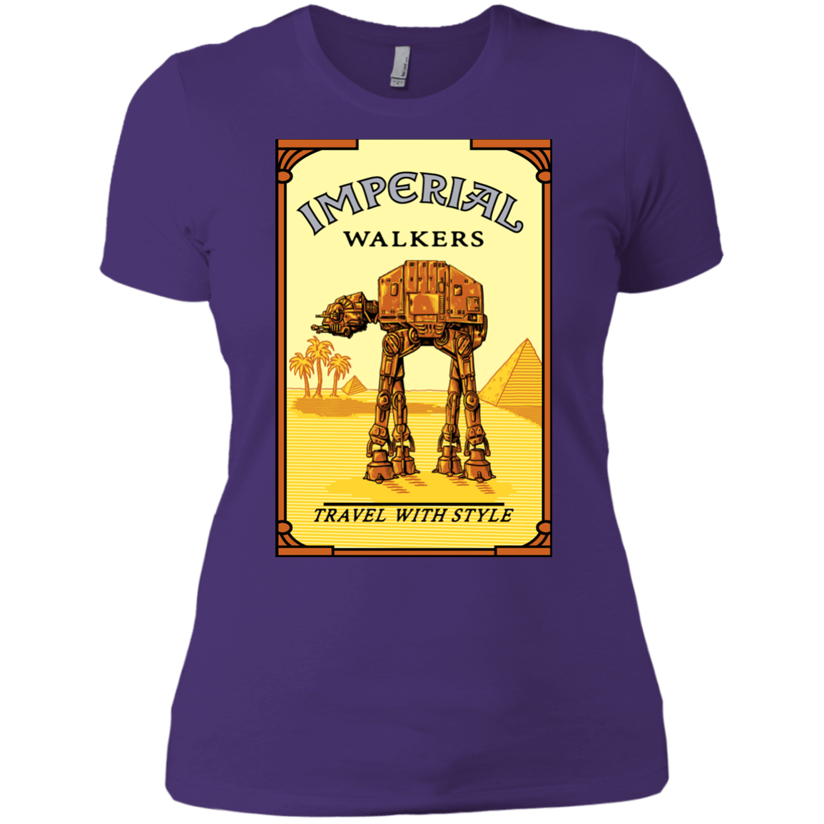 T-Shirts Purple / X-Small Walk Like An Egyptian Women's Premium T-Shirt