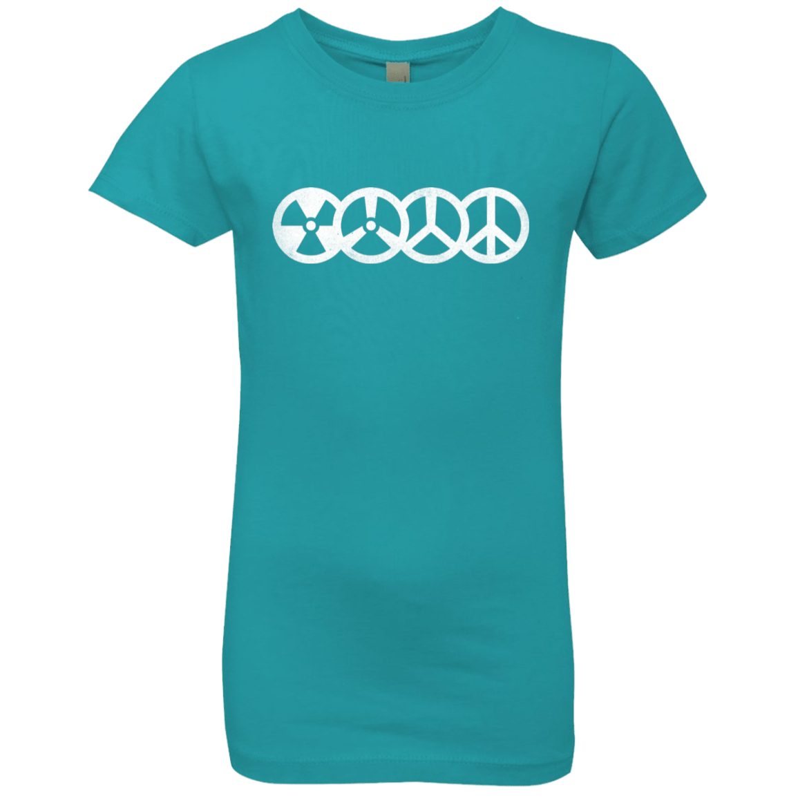 T-Shirts Tahiti Blue / YXS War and Peace Girls Premium T-Shirt