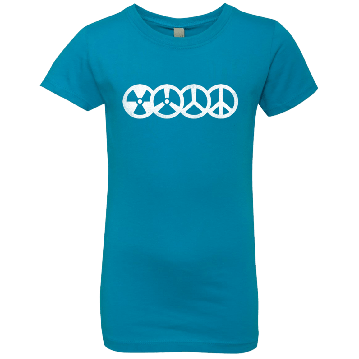 T-Shirts Turquoise / YXS War and Peace Girls Premium T-Shirt