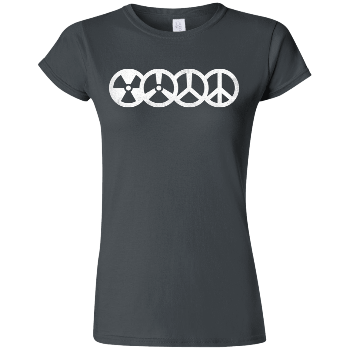 T-Shirts Charcoal / S War and Peace Junior Slimmer-Fit T-Shirt