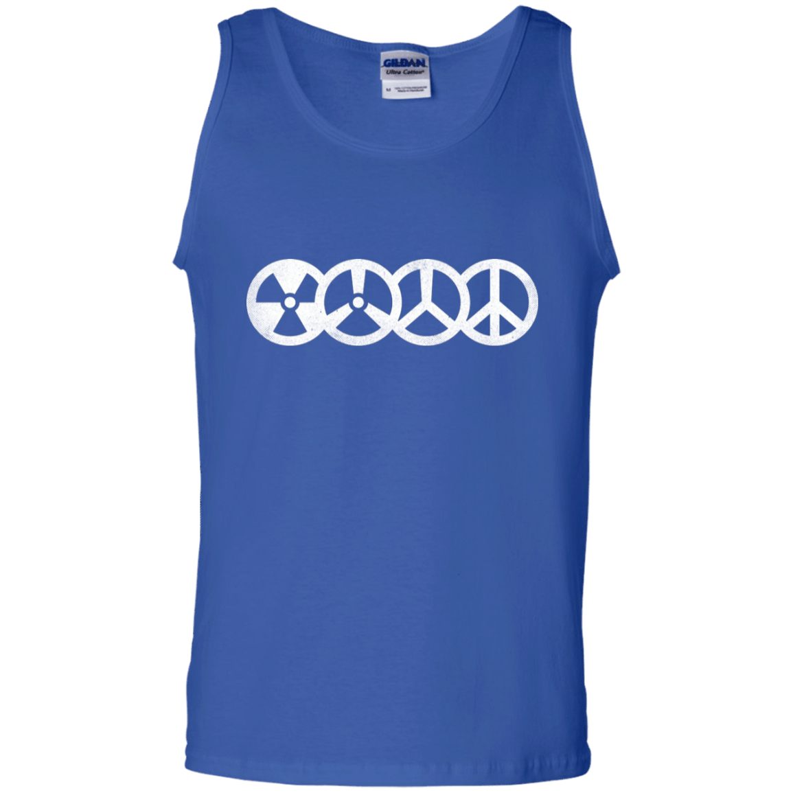 T-Shirts Royal / S War and Peace Men's Tank Top