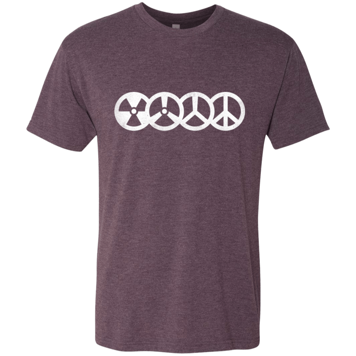 T-Shirts Vintage Purple / S War and Peace Men's Triblend T-Shirt