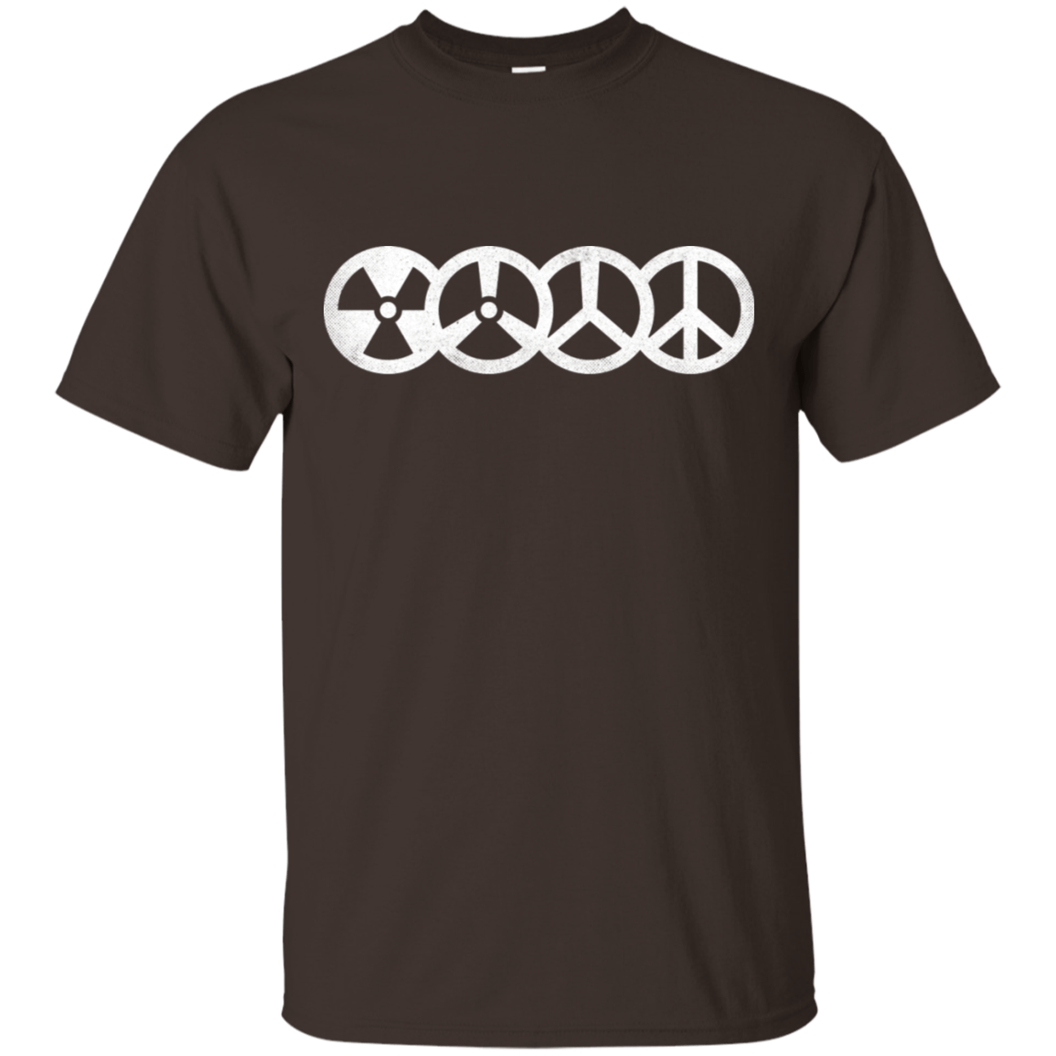 T-Shirts Dark Chocolate / S War and Peace T-Shirt