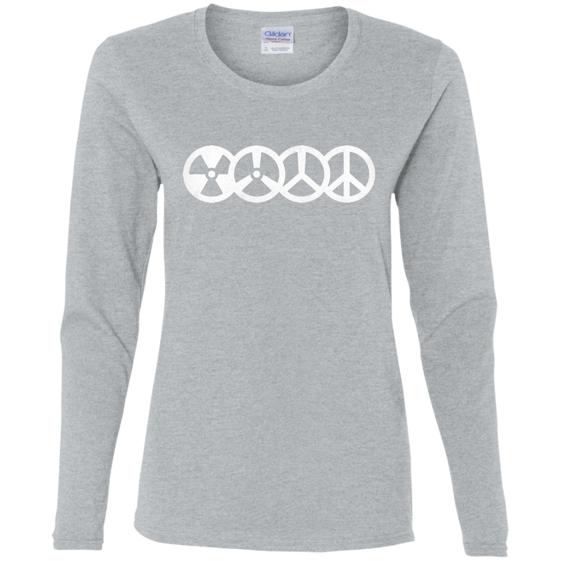 T-Shirts Sport Grey / S War and Peace Women's Long Sleeve T-Shirt