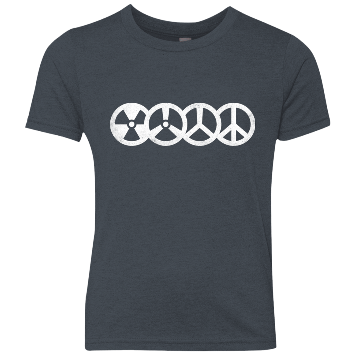 T-Shirts Vintage Navy / YXS War and Peace Youth Triblend T-Shirt