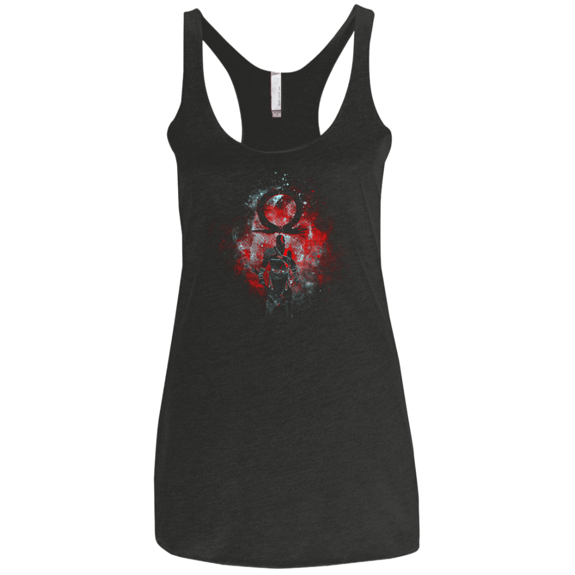 T-Shirts Vintage Black / X-Small WAR ART Women's Triblend Racerback Tank