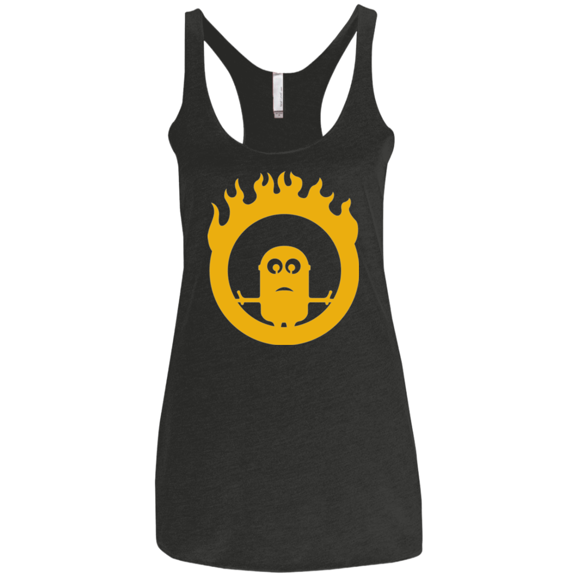 T-Shirts Vintage Black / X-Small War Minions Women's Triblend Racerback Tank