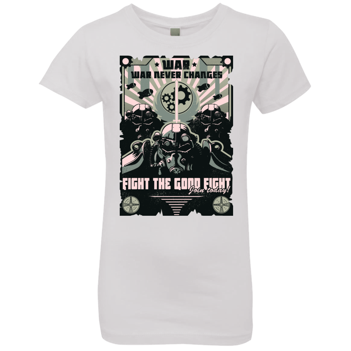 T-Shirts White / YXS War Never Changes Girls Premium T-Shirt