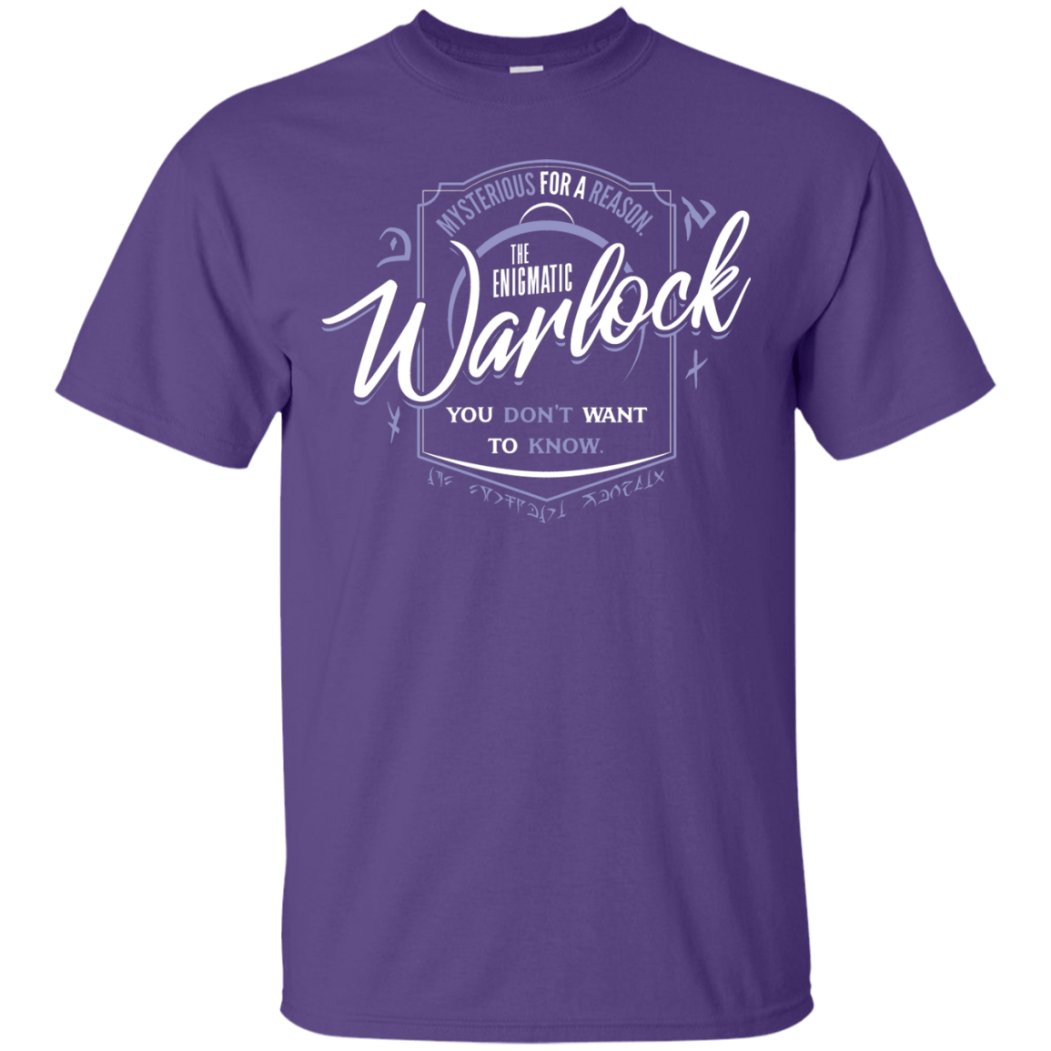 T-Shirts Purple / S Warlock T-Shirt